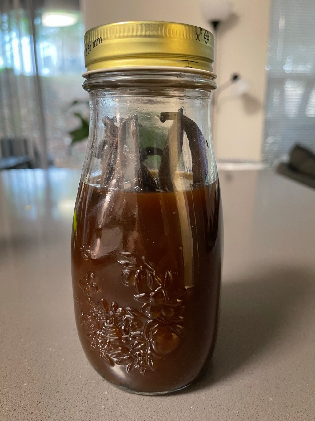 Homemade vanilla extract